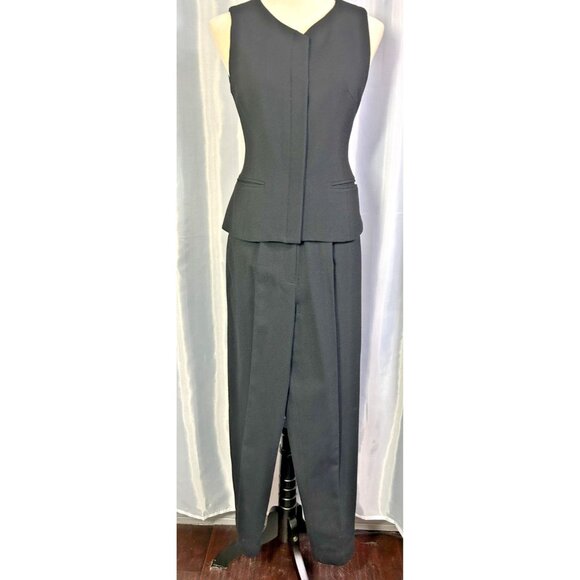 Vintage Barami Woman's Suit Vest and Matching Pants 2 PC Set Size 2 ~ RARE ~ - Picture 2 of 16